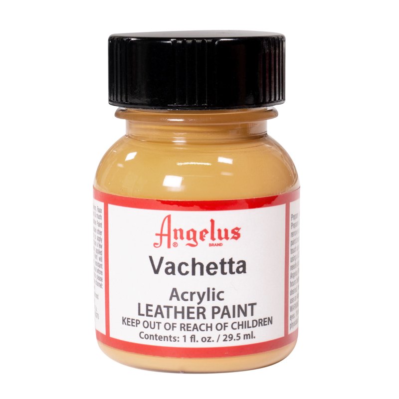 Acrylic Leather Paint Vachetta 1 oz - Non-Toxic, Easy to Use, Custom Colors