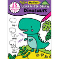 Learn-to-Draw Dinosaur Workbook for Kids - Reusable Wipe Clean Activities & Marker