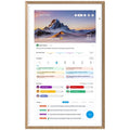 Smart Digital Wall Calendar & Home Hub - 21.5-Inch Family Organizer