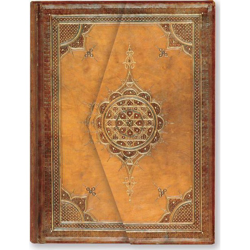 Arabesque Journal Hardcover with Geometric Pattern Cover - 160 Pages