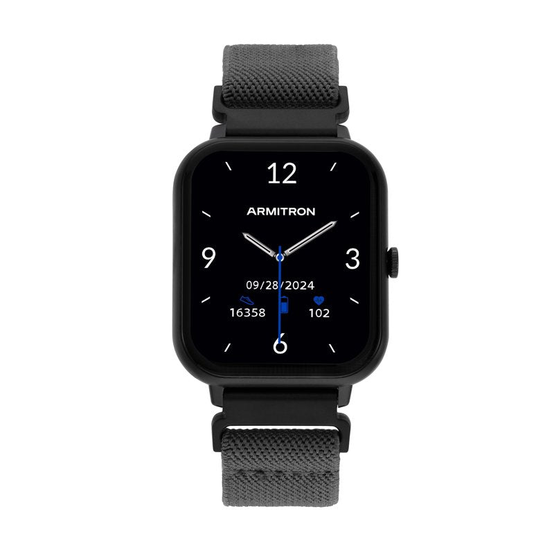 Smartwatch with Voice Assistant & Backlight - 45mm Fitness & Call Tracker