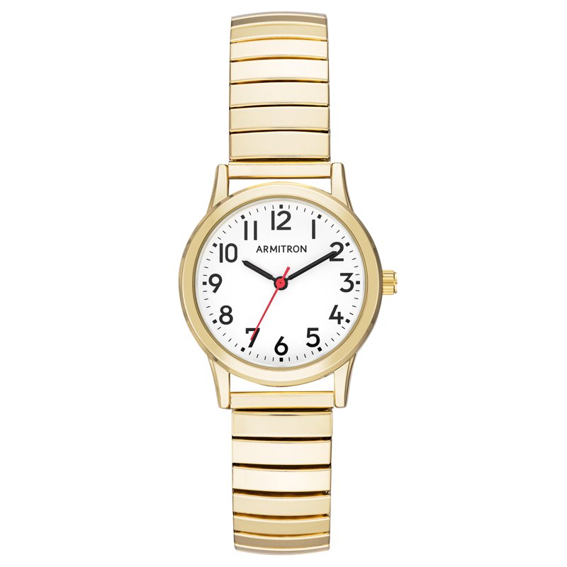 Women's Gold Tone Stainless Steel Bracelet Watch - 25mm Analog Quartz
