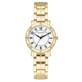 Women's Gold-Tone Bracelet Watch - Classic Elegant Quartz Timepiece