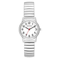 Women's Silver-Tone Expansion Band Wristwatch - Classic Analog Quartz