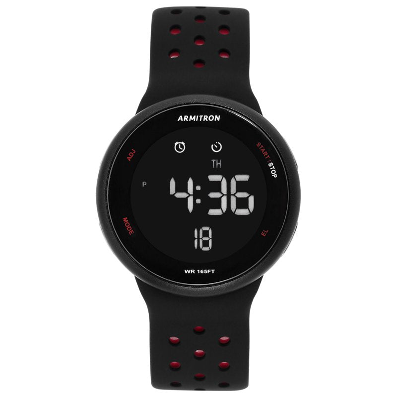 Unisex Digital Sport Wristwatch with Water Resistance & Chronograph
