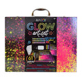 Glow and Neon Art Set with 61 Pieces for Children & Adults - Craft Kit