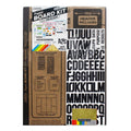 36x48 Inch White Tri-Fold Display Board Kit for School and Office Projects