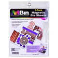 Magnetic Die Storage Sheets 3-Pack for Scrapbooking and Crafting