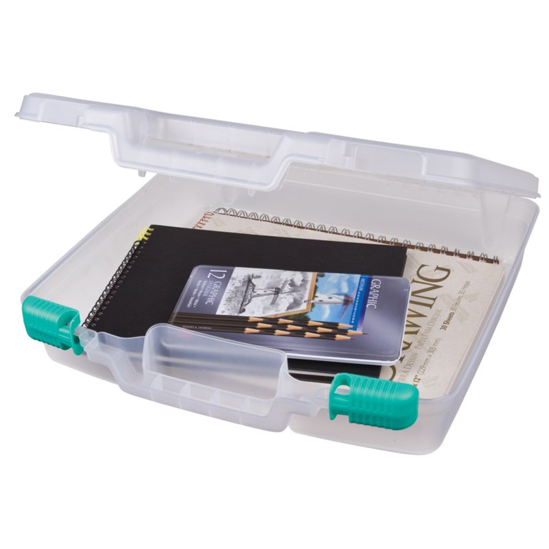 ArtBin Quick View Pencil & Craft Storage Case, 15 Inch Deep Base