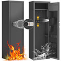 Large Gun Safe with Digital Keypad, Quick Access, Secure Rifle & Pistol Storage