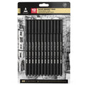 Arteza Inkonic Fineliner Pens 0.4mm Black, 12 Count — Variation of THIS listing