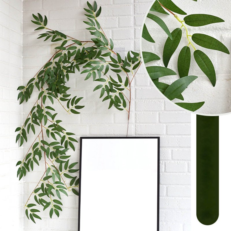 Artificial Eucalyptus Vine Garland 1.7M Indoor Wall Decor Nordic Green Hanging Plant