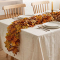 Artificial Fall Maple Leaf Vine Garland - 68 Inch Autumn Decoration for Thanksgiving & Halloween