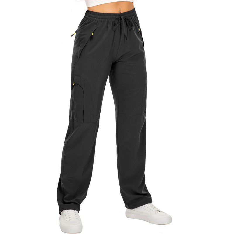 Women's Quick-Dry Cargo Pants with UPF 50 Outdoor Hiking Trousers