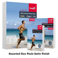Koala Ultra Premium Satin Photo Paper Pack - Assorted Sizes for Inkjet Printers, 100 Sheets