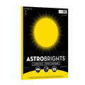 Colored Cardstock Paper 8.5 x 11 Solar Yellow 65 lb Pack - Bright Office & Craft Sheets