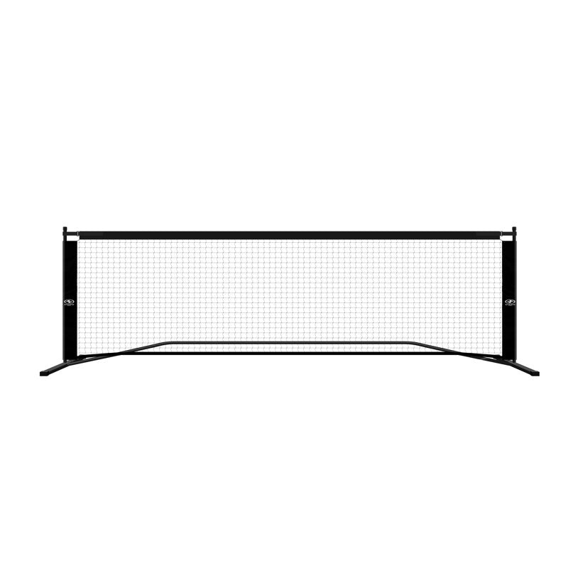 Portable Pickleball Net - 10ft Half-Court with Steel Frame & Nylon Net