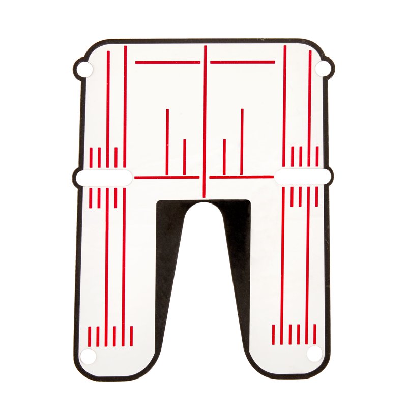 Golf Putting Alignment Mirror - Portable Practice Aid for Consistent Stroke