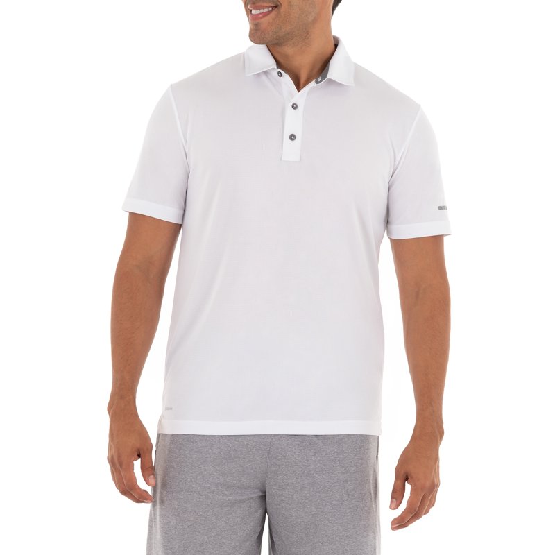 Men's Quick Dry Polo Shirt - Breathable, Moisture Wicking Active Fit