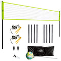 Outdoor Volleyball Set with Net, Ball, Pump & Carrying Bag - Durable All-Weather Sport