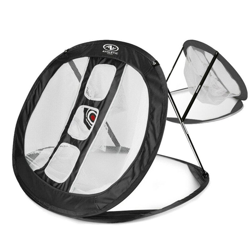 Golf Practice Net with 3 Targets - Portable Chipping Net for Indoor Outdoor Use
