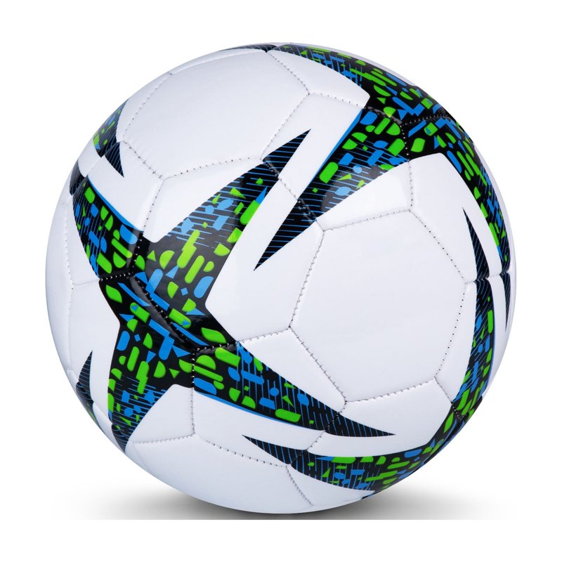 Athletic Works Size 5 Soccer Ball - Blue, Single (Variation: 5, Blue, Single)