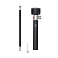 Sports Ball Pump with Pressure Gauge, Hose & Needle - Compact & Portable