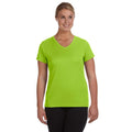 Augusta Ladies' Wicking Tee Lime, 2X - 100% Polyester Performance Shirt