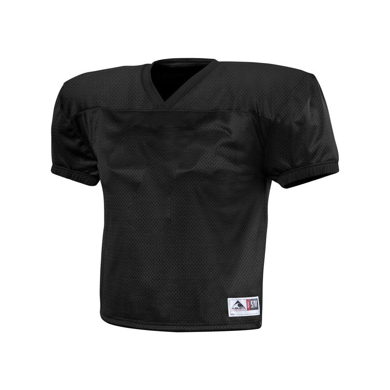 Practice Football Jersey - Heavyweight Polyester Mesh with V-Neck for Sports