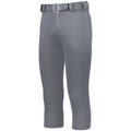 Women's Softball Pants with Reinforced Knees & 4-Way Stretch - Mid Rise, Elastic Waistband