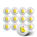 Golf Balls 12 Pack - Reliable Performance for Golfers