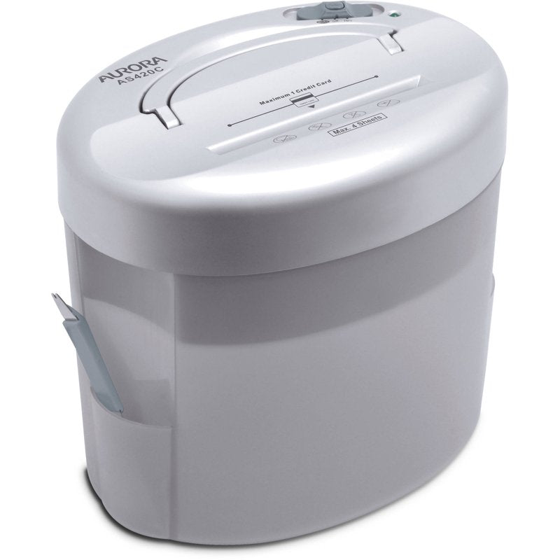 Desktop Cross-Cut Paper and Credit Card Shredder - Light Duty Security