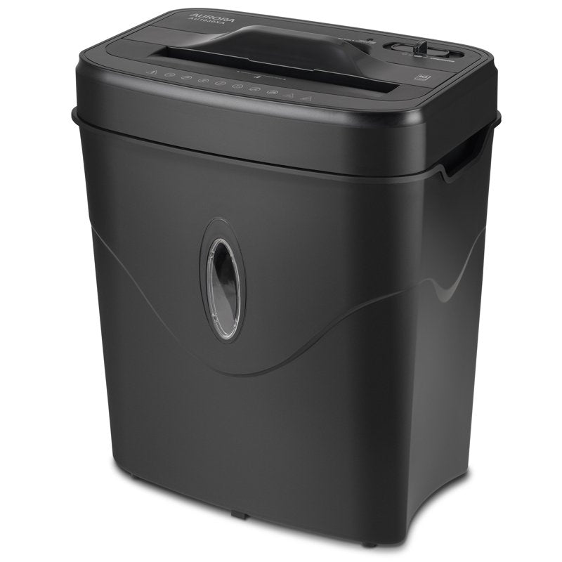 Crosscut Paper and Credit Card Shredder with 4.4-Gallon Wastebasket - 10 Sheets