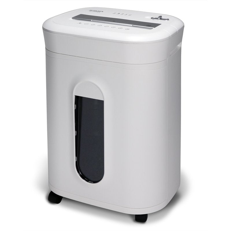 High Security Micro-Cut Paper and Credit Card Shredder - 10 Sheets, 60-Minute Run