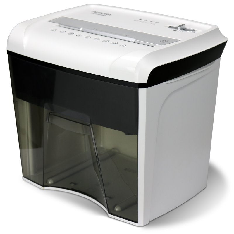 Compact Desktop Paper and Credit Card Shredder - 12 Sheets, Micro-Cut Security