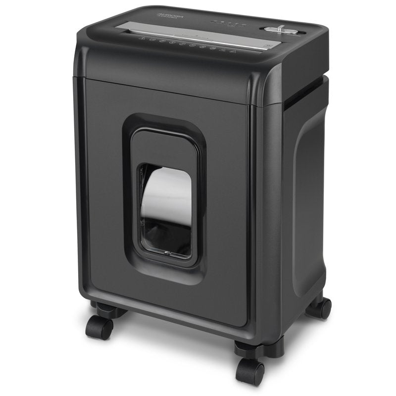 8-Sheet Micro-Cut Paper and Credit Card Shredder - Security Level P-5, 20 Min Runtime