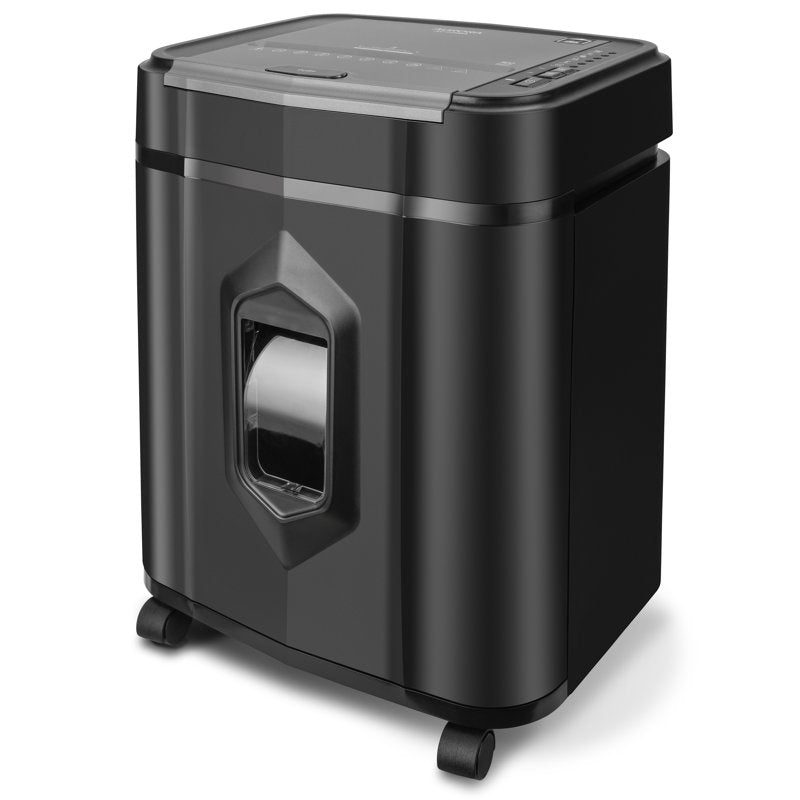 High-Security Micro-Cut Paper Shredder with Auto Feed 120 Sheets 60-Minute Run