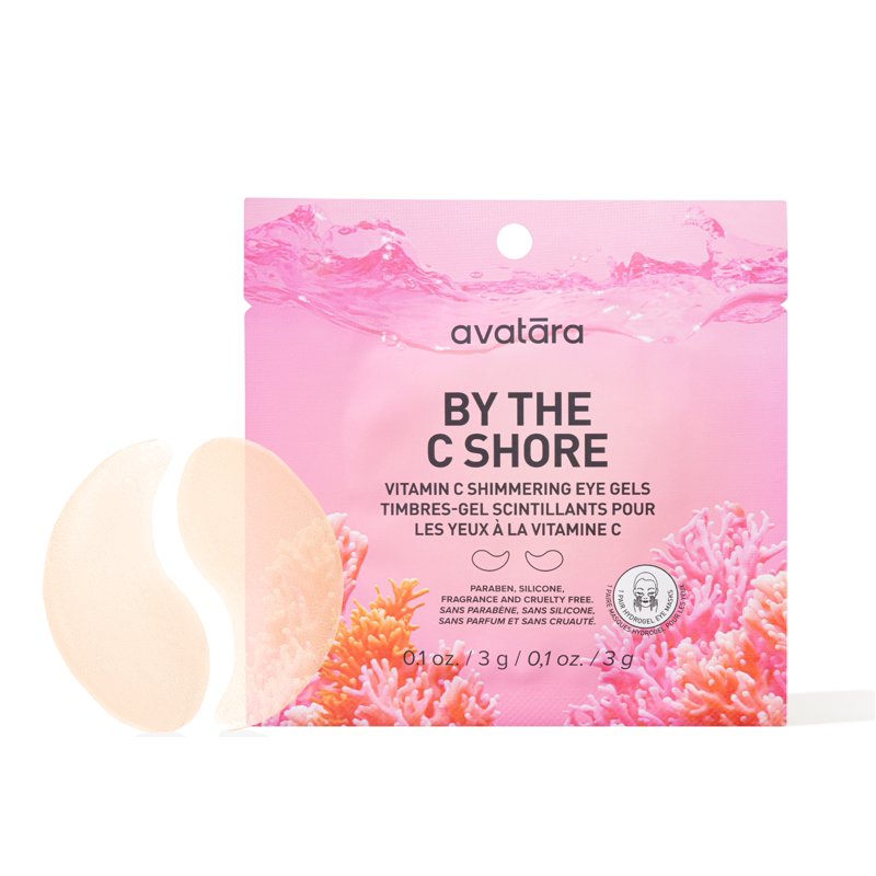 Vitamin C Hydrogel Eye Masks for Dark Circles & Puffiness - 3 Pack
