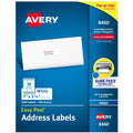 White Address Labels 1" x 2-5/8" - 3,000 Permanent Inkjet Labels