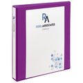 Durable View Binder with Slant Rings - 1 Inch, 220 Sheet Capacity, Purple