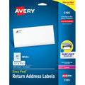 Bulk Address Labels 2/3x1-3/4 Inch - 1500 Laser Printer Stickers