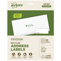 EcoFriendly Address Labels 1x2.63 Inches 750 Count Recycled Stickers