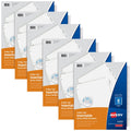 Big Tab Paper Dividers for Binders - 8-Tab Clear Inserts, 6 Sets