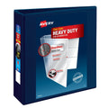 Heavy-Duty 3-Inch View Binder with EZD Rings - Navy Blue, 670 Sheets