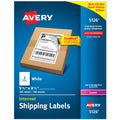 Avery 5126 Shipping Labels 5.5 x 8.5 Inches White 200 Pack - Permanent Adhesive