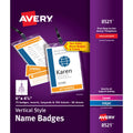 75 Pack Name Badges with Lanyards, 6 x 4.25 Inches, Customizable ID Tags