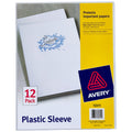 Plastic Document Sleeves Pack of Multiple Sizes - Clear Office Organization