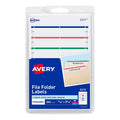 Avery File Folder Labels Assorted 2/3" x 3-7/16" Permanent Adhesive Pack Variants