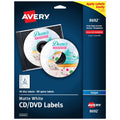 Printable CD Labels and Spine Labels Pack - Customizable Media Organization