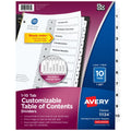 Binder Dividers with Tabs - Refillable Index Page, Reinforced Holes, Pack of 3 or 2 or Single